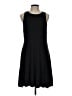 Athleta Solid Black Casual Dress Size L - photo 1