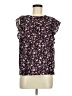Monteau Black Short Sleeve Blouse Size M - photo 1