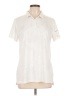 Nike Ivory Short Sleeve Blouse Size L - photo 1