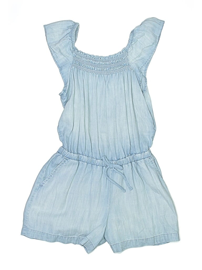 Pre-owned Bella Dahl Kids' Romper In Blue