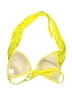 Splash Solid Yellow Swimsuit Top Size S - photo 2