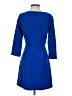 French Connection Solid Blue Casual Dress Size 4 - photo 2