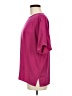 Tilley 100% Polyester Burgundy Short Sleeve Blouse Size M - photo 5