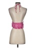 Shein 100% Polyester Pink Sleeveless Blouse Size 4 - photo 2