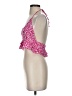 Shein 100% Polyester Pink Sleeveless Blouse Size 4 - photo 5