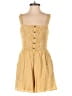Fashion on Earth Checkered-gingham Yellow Romper Size S - photo 1