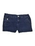 Copper Key Solid Blue Denim Shorts Size 13 - photo 1
