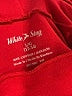 White Stag 100% Cotton Red Long Sleeve Turtleneck Size 12 - photo 7