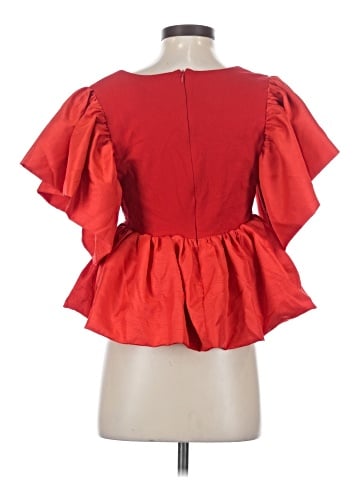 Sunday in Brooklyn Short Sleeve Blouse (view 2)
