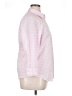 Chaps 100% Cotton Checkered-gingham Pink 3/4 Sleeve Button-Down Shirt Size XL - photo 4