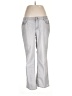 Christopher & Banks Chevron-herringbone Silver Jeans Size 10 - photo 1