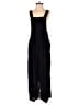Shein 100% Polyester Solid Black Jumpsuit Size 2 - photo 1