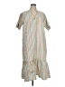 Unbranded Stripes Green Casual Dress Size XL (estimated) - photo 1