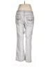 Christopher & Banks Chevron-herringbone Silver Jeans Size 10 - photo 2