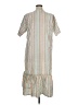 Unbranded Stripes Green Casual Dress Size XL (estimated) - photo 2