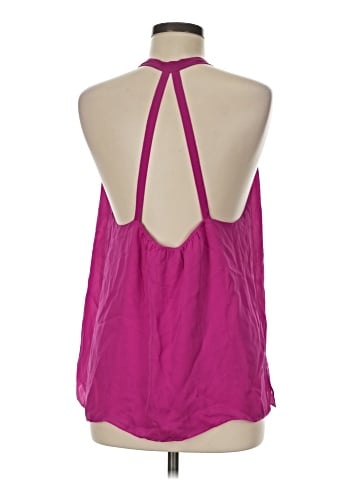 Haute Hippie Sleeveless Silk Top (view 2)