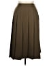 GU 100% Polyester Solid Brown Formal Skirt Size XL - photo 1