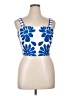 Shein Blue Sleeveless Top Size XL - photo 1