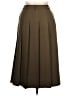 GU 100% Polyester Solid Brown Formal Skirt Size XL - photo 2