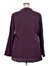 Timeson 100% Polyester Burgundy Long Sleeve Blouse Size XXL - photo 2
