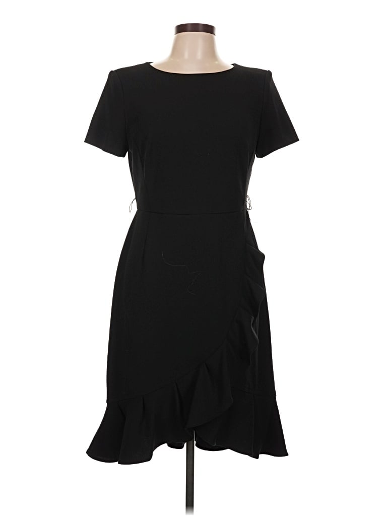 Pre-owned Calvin Klein Casual Dress In Black