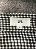 LPA Houndstooth Black Casual Skirt Size S - photo 4