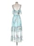 Few Moda 100% Polyester Blue Cocktail Dress Size S - photo 2