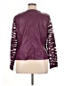 Colleen Lopez 100% Polyester Purple Jacket Size XL - photo 2