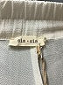 Sis Sis 100% Polyester Solid Ivory Shorts Size M - photo 3