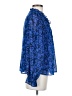Vero Moda 100% Polyester Blue Long Sleeve Blouse Size S - photo 4