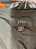 J.Crew 100% Polyester Print Black Casual Dress Size 8 - photo 7