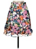 Saloni Floral Pink Casual Skirt Size 2 - photo 1