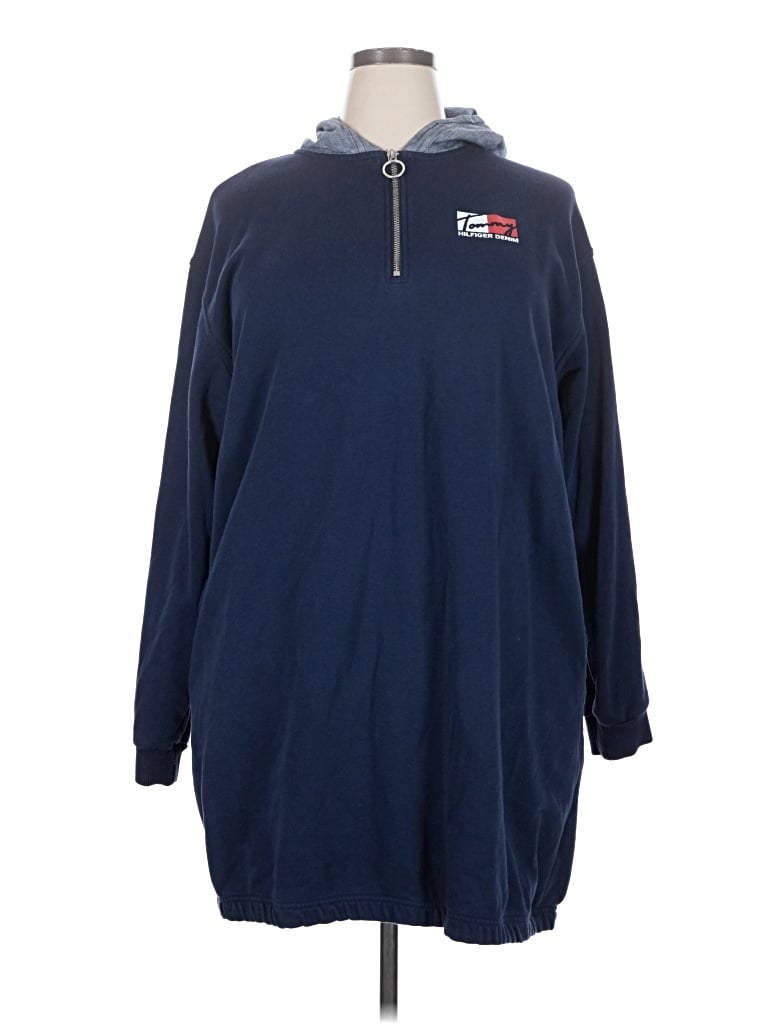 Pre-owned Tommy Hilfiger Sweatshirt In Blue
