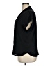 Nine West 100% Polyester Black Short Sleeve Blouse Size XL - photo 5