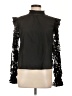 Hyfve Black 3/4 Sleeve Blouse Size L - photo 1
