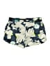 The North Face 100% Polyester Floral Blue Shorts Size M - photo 2