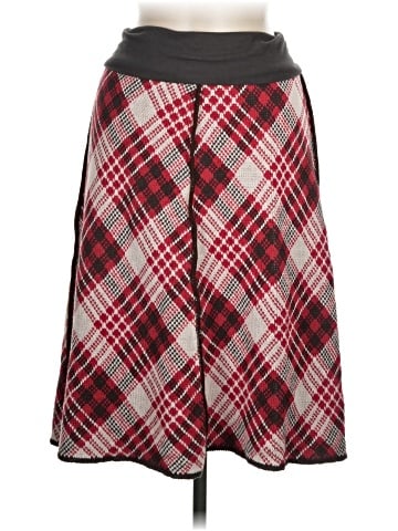Green Casual Skirt (view 1)