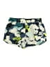 The North Face 100% Polyester Floral Blue Shorts Size M - photo 1
