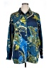 Susan Graver Paisley Blue Long Sleeve Blouse Size XL - photo 1