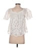 Moulinette Soeurs Ivory Short Sleeve Blouse Size XS - photo 2