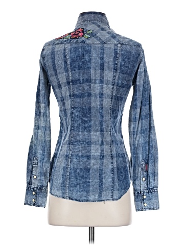 Material Girl Long Sleeve Button-Down Shirt (view 2)