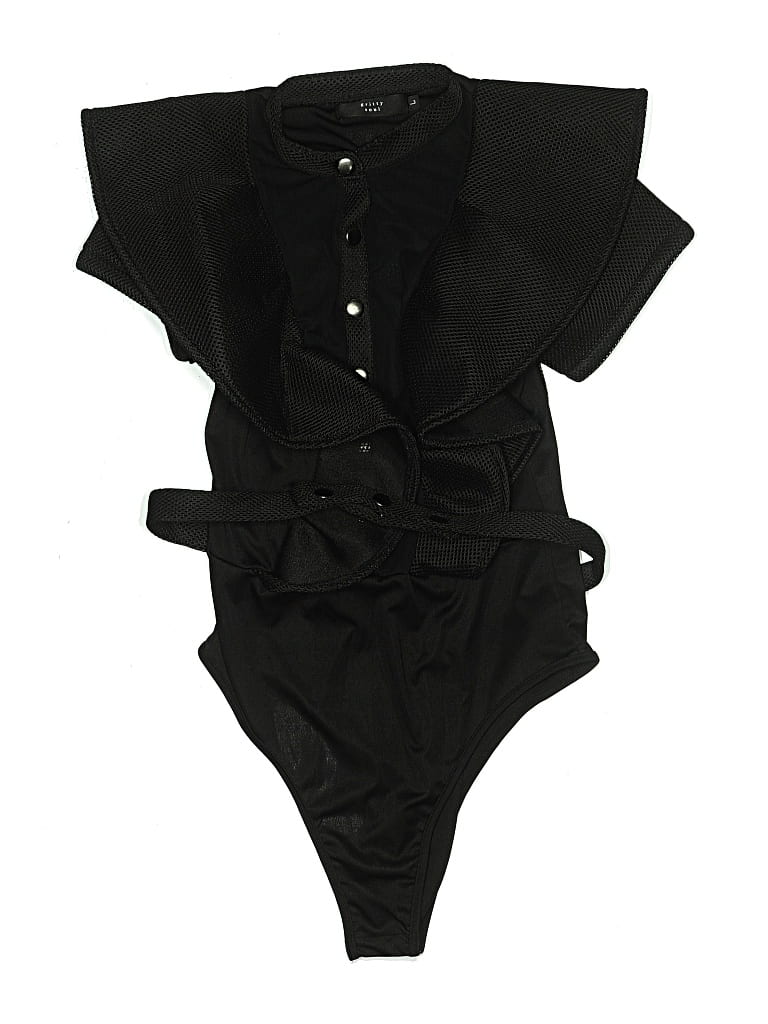 Pre-owned Assorted Brands Bodysuit In Black