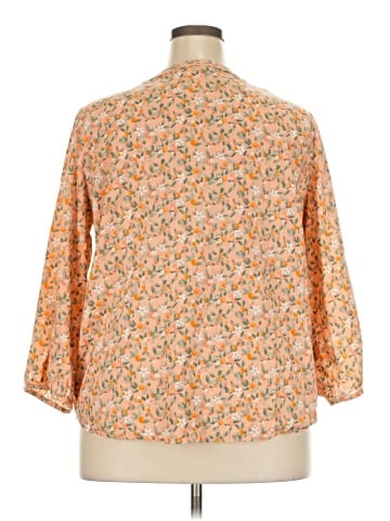 St. John's Bay 3/4 Sleeve Blouse (view 2)