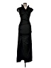 Xscape Solid Black Cocktail Dress Size 6 - photo 1