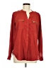 Calvin Klein 100% Polyester Red Long Sleeve Blouse Size M - photo 1