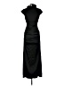 Xscape Solid Black Cocktail Dress Size 6 - photo 2