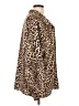 Hyfve Animal Print Brown Long Sleeve Blouse Size L - photo 4