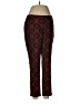 Boden Print Red Casual Pants Size 6 - photo 1