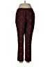 Boden Print Red Casual Pants Size 6 - photo 2