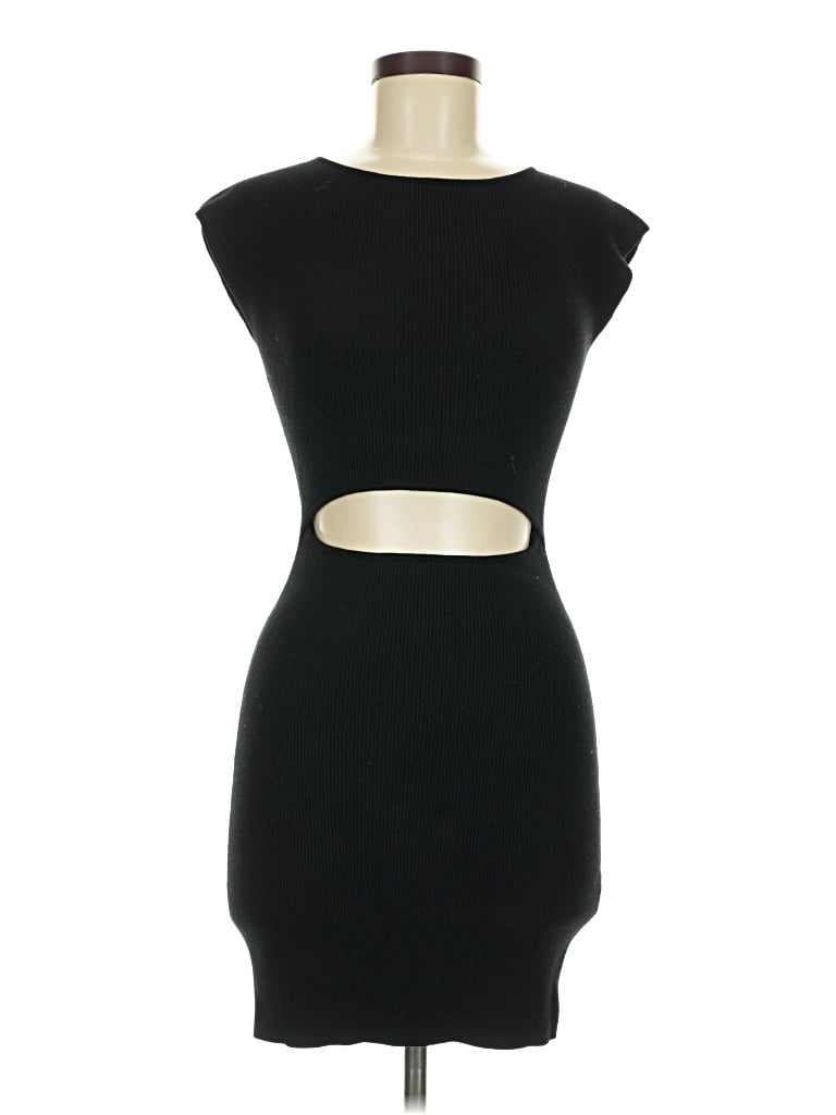 Pre-owned Wilfred Free Cocktail Dress In Black